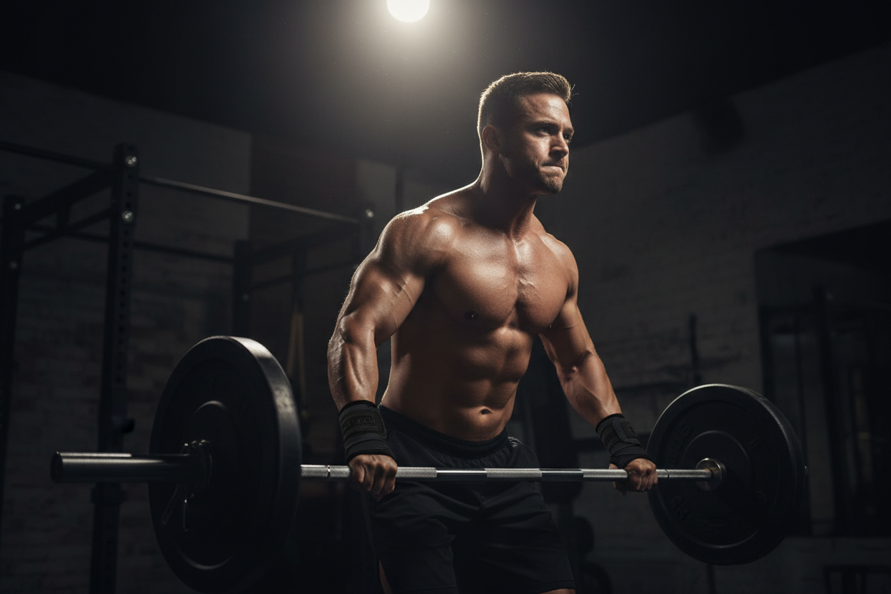 Repcore Wrist Wraps – in action